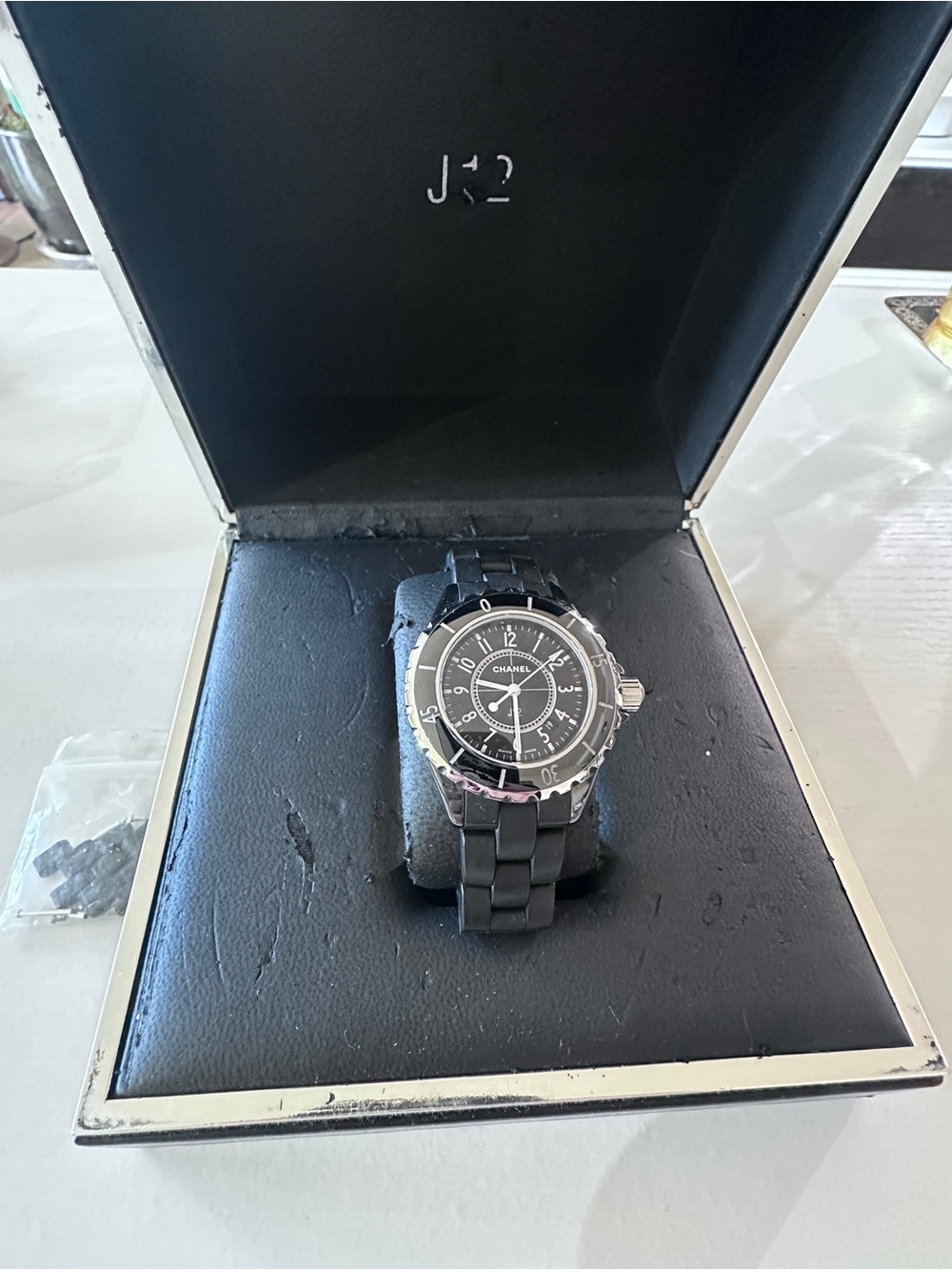 CHANEL J12 Black Ceramic Bracelet Watch